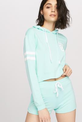 women athleisure pastel hoodie