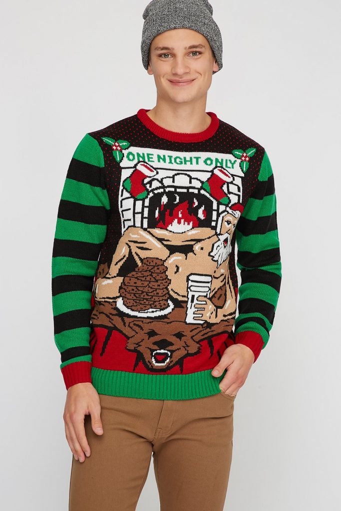 Santa ugly Christmas sweater