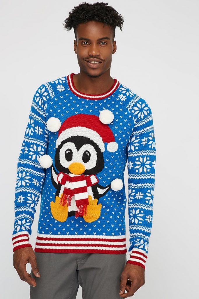 penguin Christmas sweater
