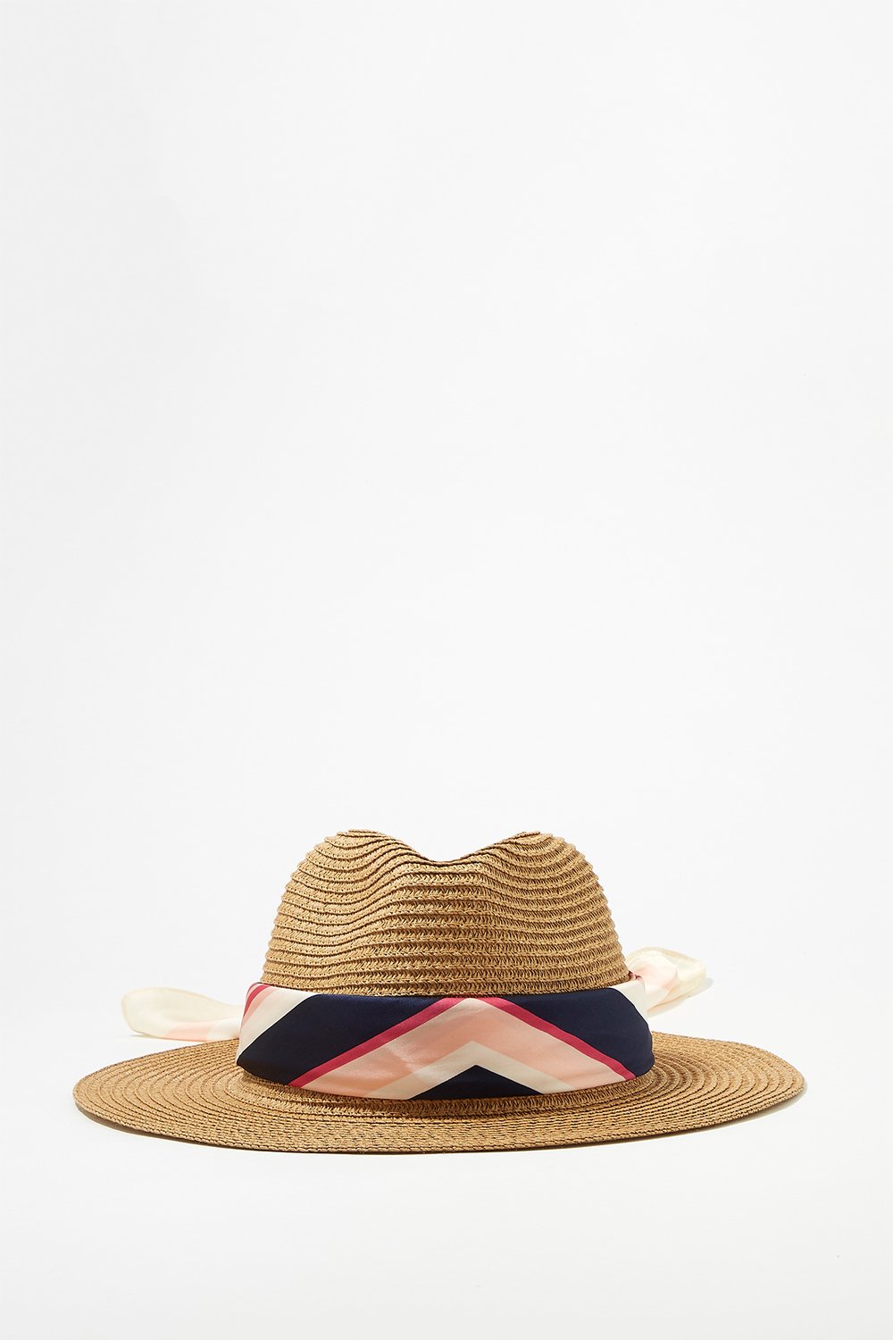 ribbon straw hat