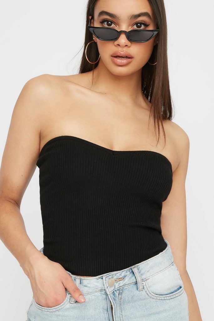 knit tube top