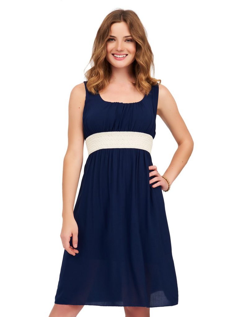 sleeveless dress