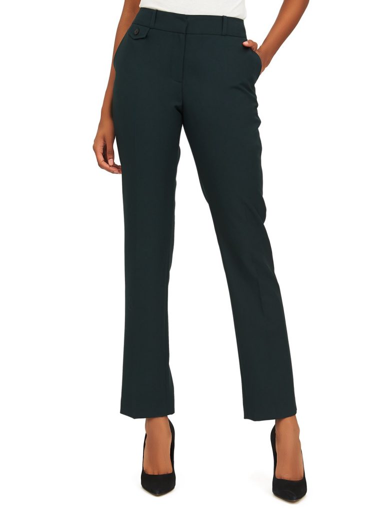 ankle length straight pants