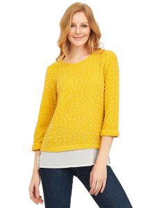 sweater knit top