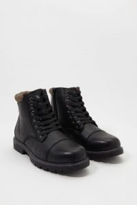 zip combat boots